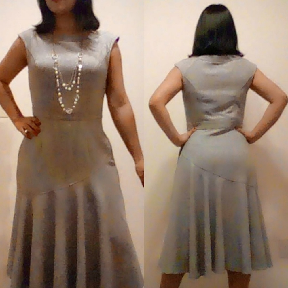Beautiful light gray dress
